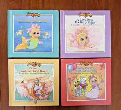 Vintage Lot Of 4 Weekly Reader Books Muppet Babies Baby Piggy's Mermaid Tale • $10