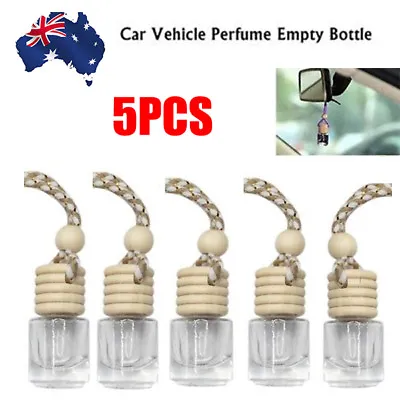 $12.99 • Buy 5PCS For Fragrance Essential Oil Diffuser Bottle Car Air Freshener Aromatherapy