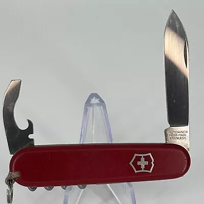 Victorinox Officer Suisse RED Swiss Army Knife SWITZERLAND SWISS MADE! • $24.99