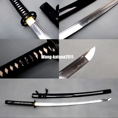 40'' Musashi Black Combat Ready T9 Katana Sharp Japanese Samurai Practical Sword • $105