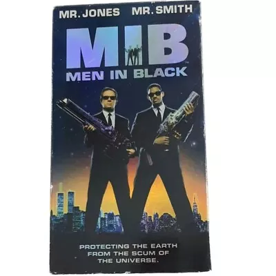 Men In Black VHS 1997 Tommy Lee Jones Will Smith • $3.99