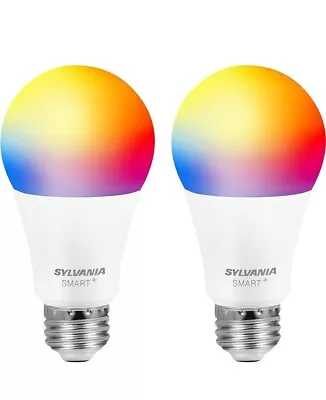 Sylvania Smart+ Bluetooth 9.5W/800 Lumens Full Color A19 LED Light Bulb 75760 • $8