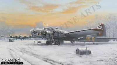 B17 Flying Fortress Aviation Art Print 91st Bomb Group 323rd Sqd  Philip West • $167.85