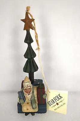 Star Folk Greg Guedel Midwest Cannon Falls Ornament Santa Christmas Tree • $34.99