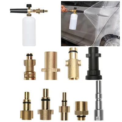 Car Pressure Washer Snow Foam Lance Cannon 1/4' Quick Connect Adapter AU • $14.39