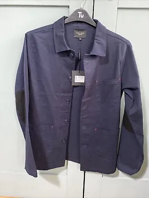 £50 • Buy Holland Esquire Cotton Twill Worker Navy, Shirt/jacket. Small. Mens. Brand New 