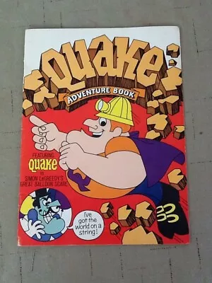 Vintage Quake Cereal  Adventure Book 1968. RARE. Premium Mail Away • $54.99