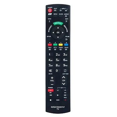N2QAYB000747 Remote Control For Panasonic Plasma TV TH-P50XT50A TH-P55UT50A • $17.84