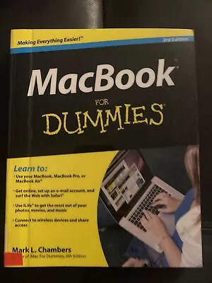 MacBook For Dummies By Mark L. Chambers (2010 Hardcover) • $4