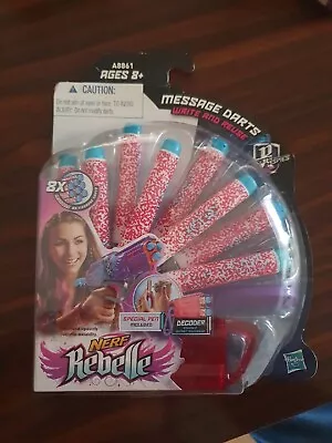 Rebelle Message Darts With Pen Decoder & Holder Nerf • $15