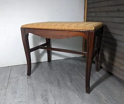 $153 • Buy Vintage Antique Mid Century Retro Solid Wood Vanity Piano Bench Stool
