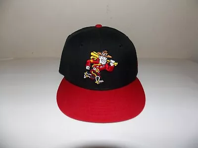 Vancouver Canadians MilB New Era 59Fifty The Mountie Custom Fitted Black Red Hat • $15