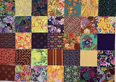 35 Different Free Spirit 10  Squares Kaffe Tula AMH. Perfect For Quilting! B5 • $34.45