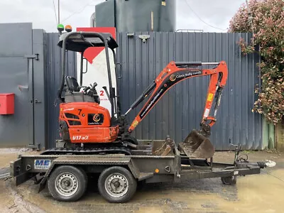 KUBOTA U17-3 Year 2020 1703 Hours 1.7t Mini Excavator +PLANT TRAILER £12250+VAT • £14700