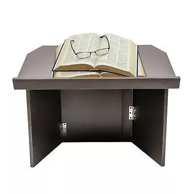 $104.50 • Buy New Foldable Tabletop Portable Podium, For Church, School, Office, Or Home 19.2 