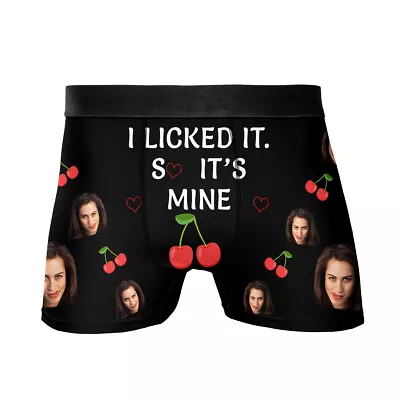 Custom Photo Boxers Briefs Personalize Boxers With Face Custom Underwear Gift • $26.99