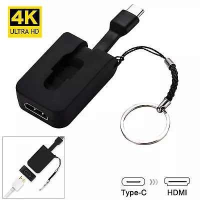 Mini 3.1 Type-C To HDMI 4K HD Adapter Converter For Samsung S8/S9 Macbook Pro • $13.99