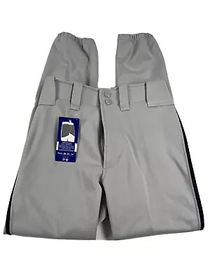 Mizuno Elastic Bottom Youth Baseball Pants Size Large Gray • $24.99