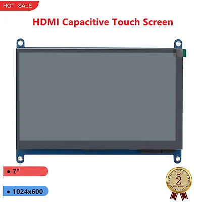 7  HDMI Display USB Capacitive Touch Screen IPS Full Viewing Angle 1024x600 • $39.90