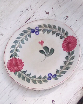 £10 • Buy Spongeware Vintage Plate