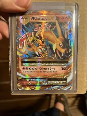 Pokémon TCG Mega-Charizard-EX Evolutions 13/108 Holo Holo Rare EX • $20