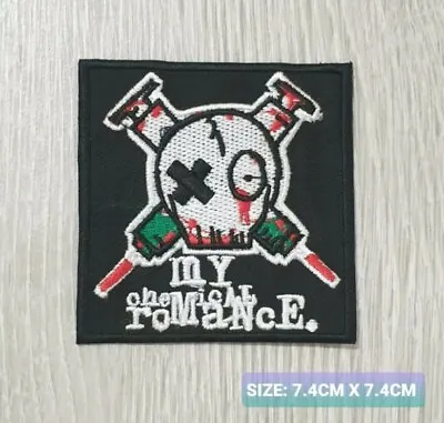 £3.25 • Buy My Chemical Romance MUSIC BAND LOGO EMBROIDERED APPLIQUE IRON / SEW ON PATCHES