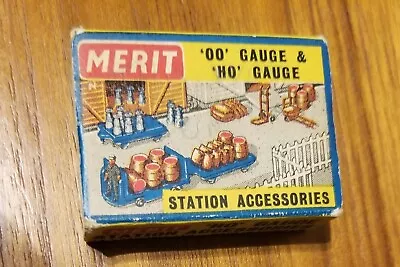 Vintage Merit OO And HO Gauge Empty Box Station Accessories • £2.99