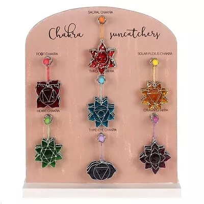 Chakra Symbol Mini Suncatcher - 7 Chakras • £4.95