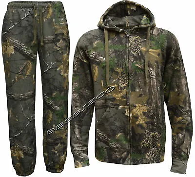£25.99 • Buy New Realtree Hunting Jungle Fishing Camouflage Camo Suit Hoodie Track Bottom