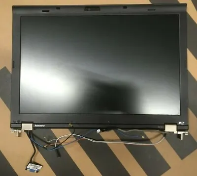 Lenovo T410 14.1  LCD Screen Assembly With Cables A And B Cover Tested  • $35.62