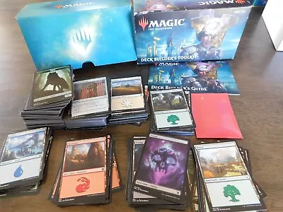 Magic The Gathering Deck Builder's Toolkit With Extra Cards 2020 • $29.95