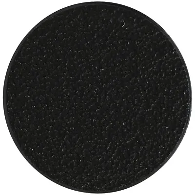 SCREW COVER CAPS 13mm BLACK Self Adhesive Furniture Stick On Cams Nail Head Hole • £10.79