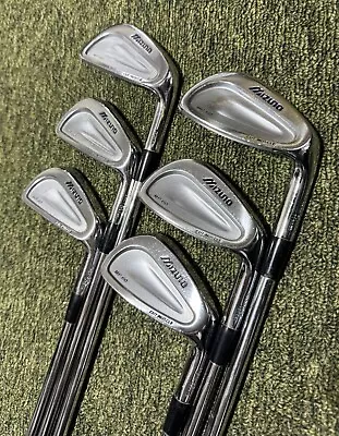 MIZUNO MP-60 Iron Set 5-PW  MUSCLE CUT  R300 Regular Flex Steel Shaft RH • $100