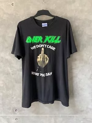 Vintage OVERKILL Thrash Metal Rock Band Shirt  AN31270 • $24.99