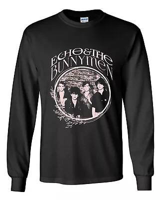 Echo & The Bunnymen Long Sleeve T-shirt - Lips Like Sugar - 80s Band Shirt Punk • $26