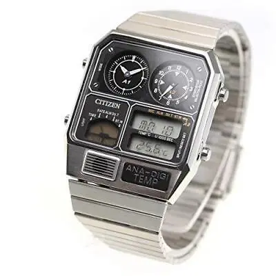CITIZEN ANA-DIGI TEMP Reprint Model Watch Silver JG2101-78E • $425.60