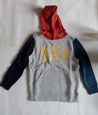 Brand New With Tags GAP Multicoloured Pullover Hoodie Kids Size M • £4.99