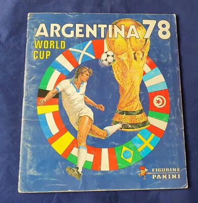 1974 Panini World Cup Argentina Near Complete Sticker Album (324/400) • £145.32