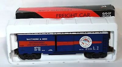 O Scale K-Line K90015 Classic Baltimore & Ohio B & O Boxcar W/ OB    •LN• • $12.90