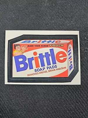 1986 Topps Wacky Packages Brittle #11 Album Stickers Vintage Collection • $4.99