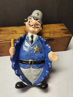 Vintage Shafford British Bobby Policeman Spoon Rest Vanity Tray • $9.95