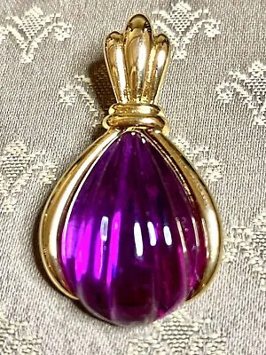 Kenneth J Lane's Magnetic Enhancer Pendant In Purple • $20