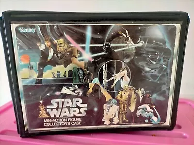 Vintage Star Wars Figure Carry Case Storage Kenner 1978 • $35