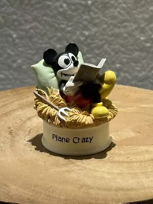 Walt Disney Lenox Mickey Mouse Plane Crazy 1928 Figurine • $8.99