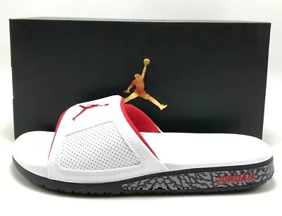 *NEW* Men NIKE Air Jordan Hydro III  Retro Slides White / Red (854556 103) • $59.99