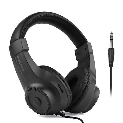 Wired Monitor Headphone Over Ear Headset For Guitar Amplifier Electric Piano • $17.70