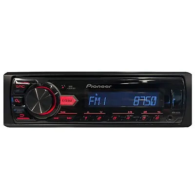 Pioneer MVH-85UB Single DIN AM/FM Stereo USB AUX MP3 Digital Media Car Receiver • $49.95
