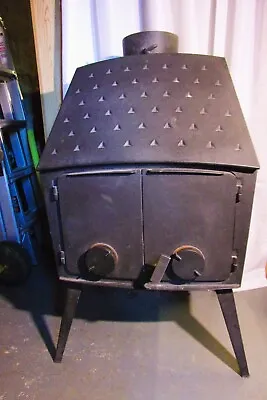 Vintage Morso Black Cast Iron Wood Burning Stove Works Great • $1750