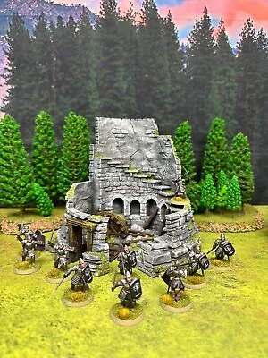 For Old Warhammer Mill Ruin For  Wfb Aos Lotr Scenery Printed • £21.99