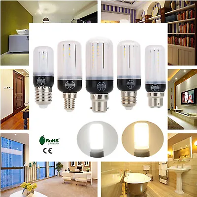 Lamp Light LED Corn Bulb 3W 5W 7W 9W 12W E14 E27 B22 5736 SMD AC110V 220V New SS • $1.97